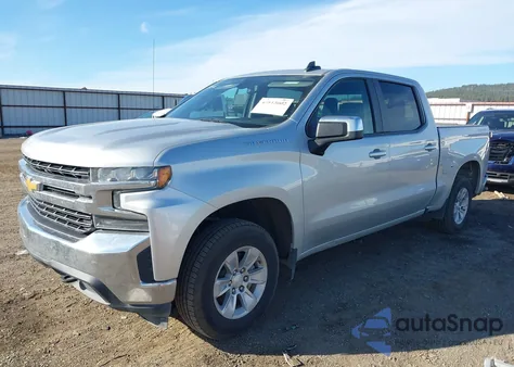 2021 Chevrolet Silverado 1500 4Wd Short Bed Lt z USA, uszkodzony, nr VIN 1GCUYDED2MZ375497